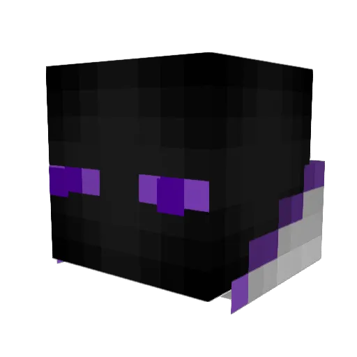 ThreadySanta Minecraft avatar head, 3D render