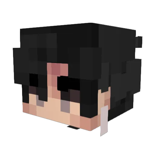 ThreesForDayz Minecraft avatar head, 3D render