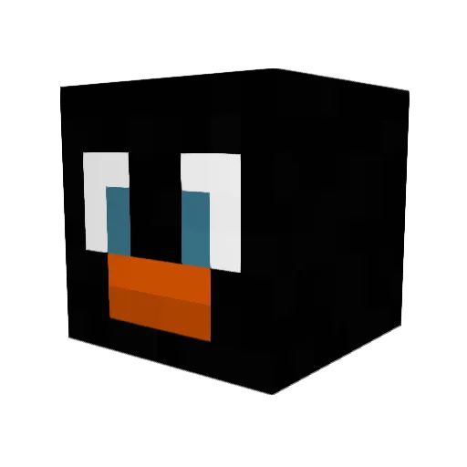 ThreshNL Minecraft avatar head, 3D render