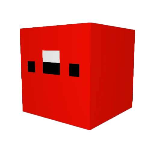 ThriftyIg Minecraft avatar head, 3D render