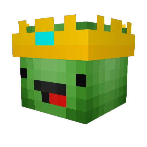 ThtAzian Minecraft avatar head, 3D render