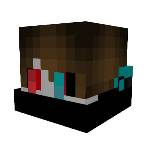 Thund3r803 Minecraft avatar head, 3D render