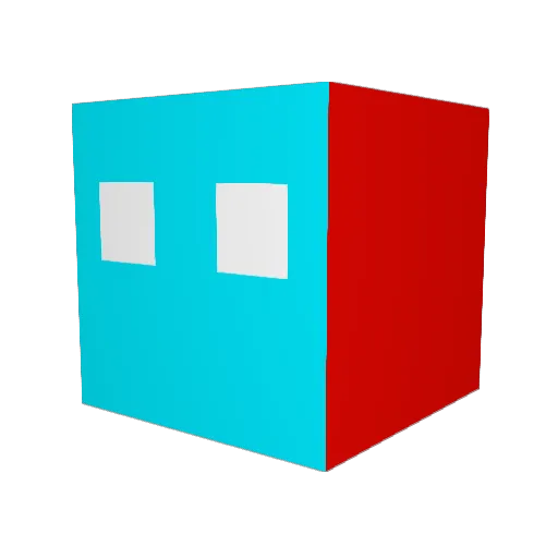 Thundaboi Minecraft avatar head, 3D render