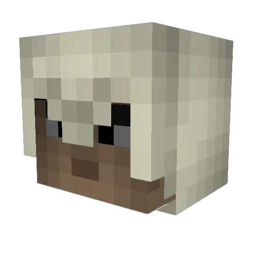 Thunder168 Minecraft avatar head, 3D render