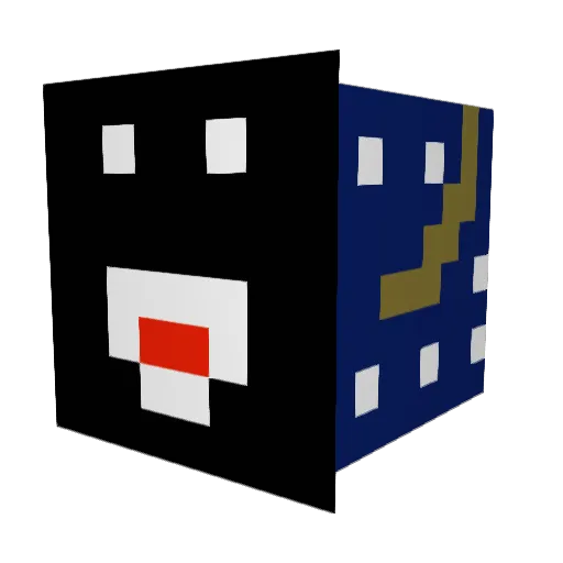 Thunder993 Minecraft avatar head, 3D render