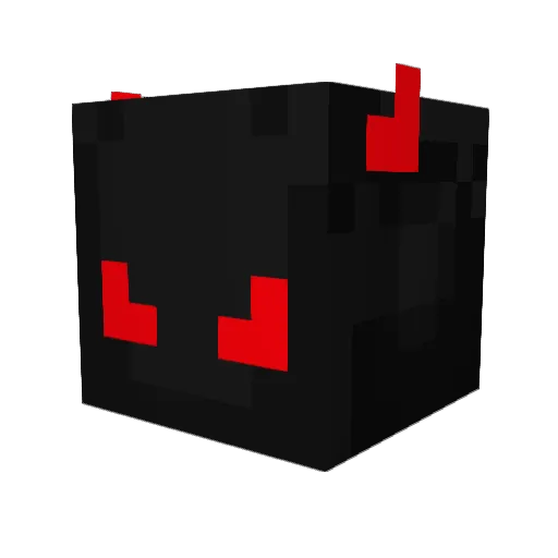 ThunderC1 Minecraft avatar head, 3D render