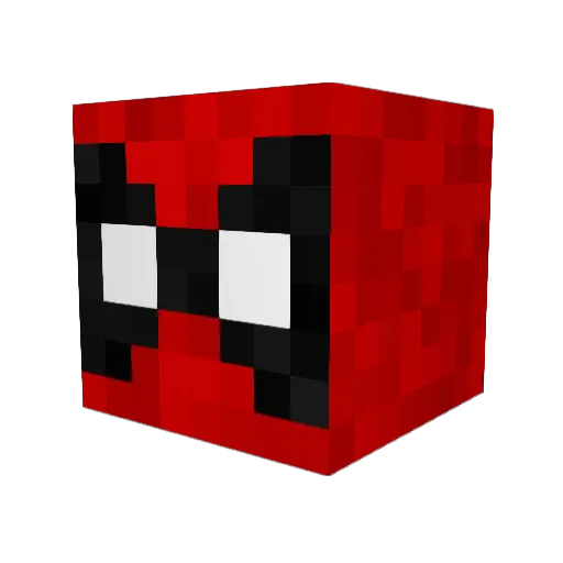 ThunderGod20 Minecraft avatar head, 3D render