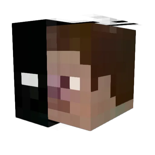 ThunderHawk258 Minecraft avatar head, 3D render