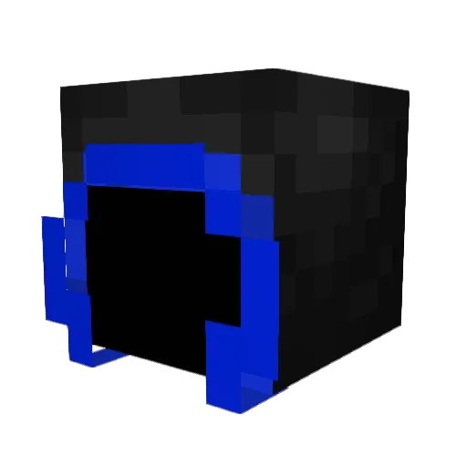 ThunderMinds Minecraft avatar head, 3D render