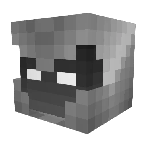 ThunderStorm65 Minecraft avatar head, 3D render