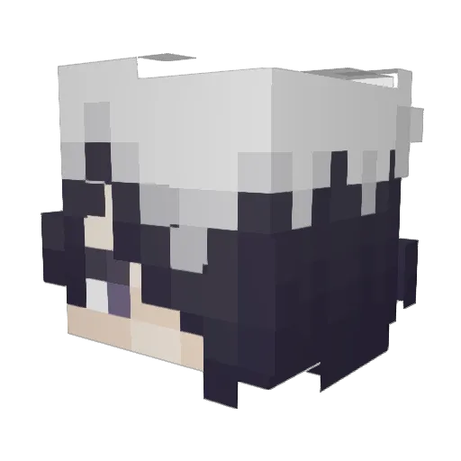 ThunderT1Z Minecraft avatar head, 3D render
