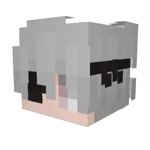 Thunder_4228 Minecraft avatar head, 3D render