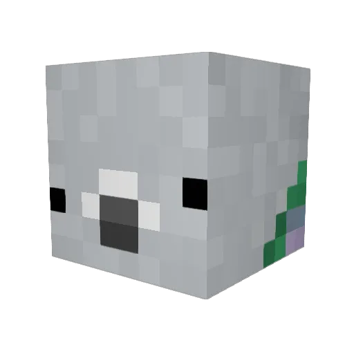 Thunder_Bird1 Minecraft avatar head, 3D render