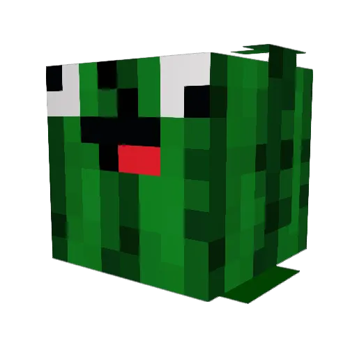 Thunder_Cactus Minecraft avatar head, 3D render