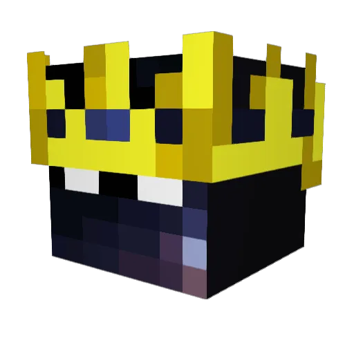 Thunder_River_1 Minecraft avatar head, 3D render