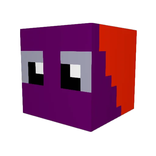 Thunder_Shaker Minecraft avatar head, 3D render