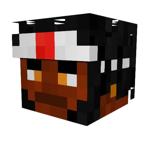 Thunder_Voltage1 Minecraft avatar head, 3D render