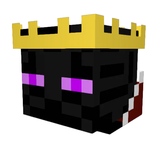Thunderbolt1359 Minecraft avatar head, 3D render