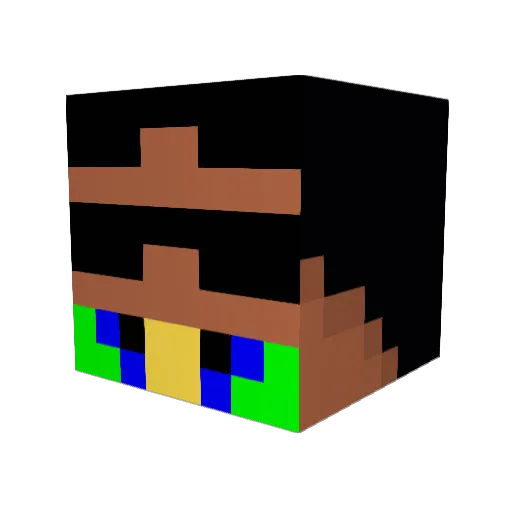 Thundergod_12 Minecraft avatar head, 3D render