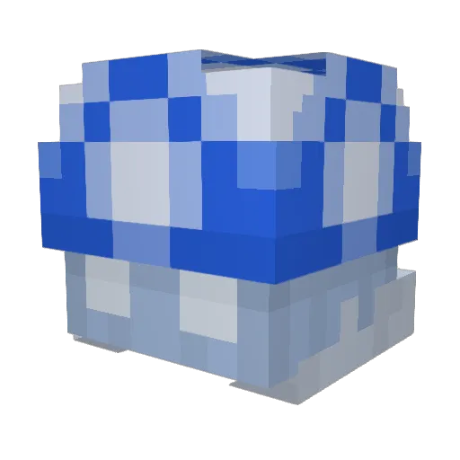 Thunderris Minecraft avatar head, 3D render