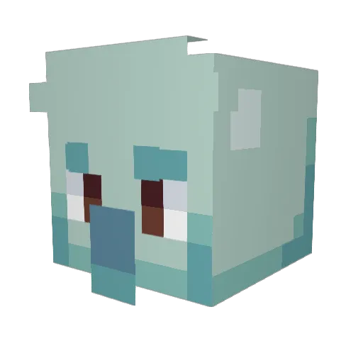 Thunderx679 Minecraft avatar head, 3D render