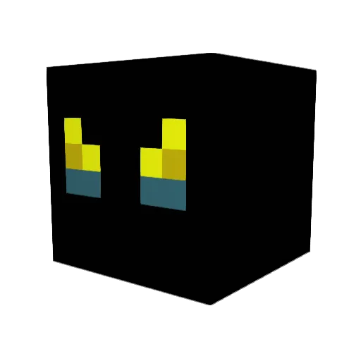 Thundrex Minecraft avatar head, 3D render