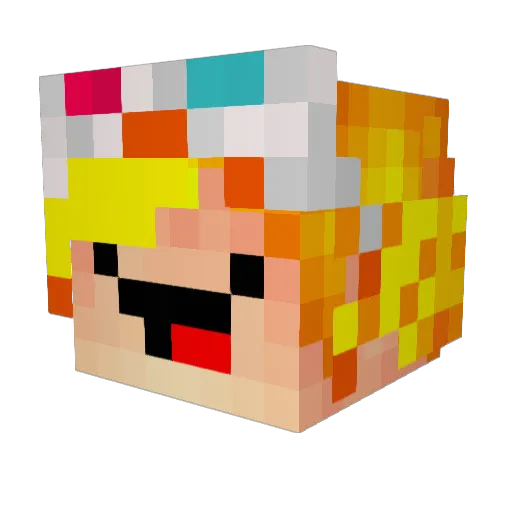 Minecraft-Avatar von Thur_13: Kopf als 3D-Render