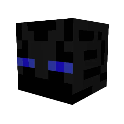 Thuthuthu Minecraft avatar head, 3D render