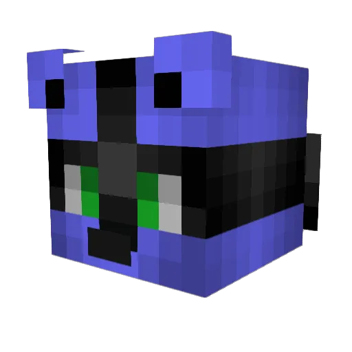 ThuxxinGL Minecraft avatar head, 3D render