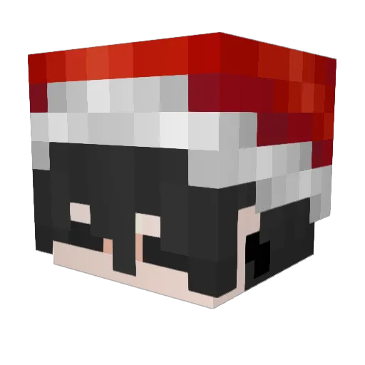 ThuyLinhDethw Minecraft avatar head, 3D render