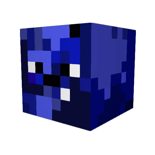 ThyApollo20 Minecraft avatar head, 3D render