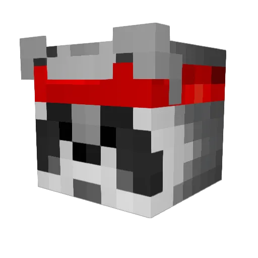 ThyBesten Minecraft avatar head, 3D render