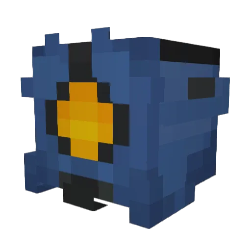 ThyEndIsNigh Minecraft avatar head, 3D render