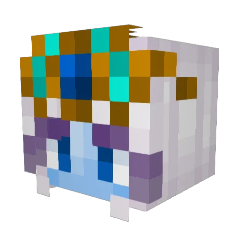 ThyImmortal123 Minecraft avatar head, 3D render