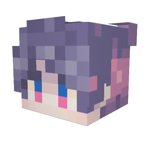 Thy_holy_trinity Minecraft avatar head, 3D render