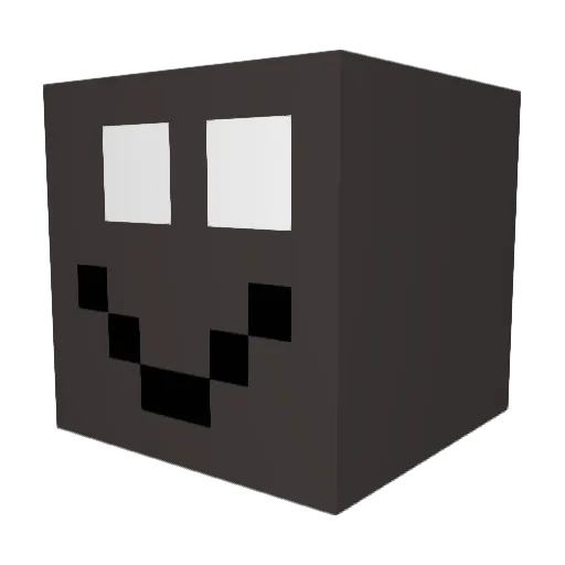 Thycrabmans Minecraft avatar head, 3D render