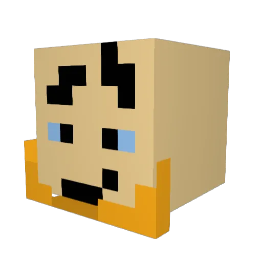 Thydrus_RS Minecraft avatar head, 3D render