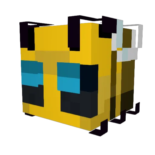 Thylakin Minecraft avatar head, 3D render