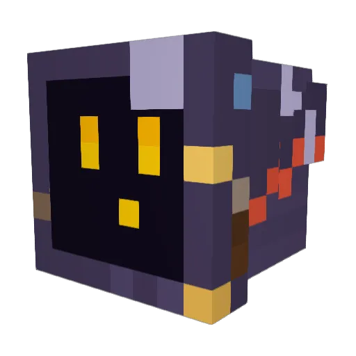 Thyme_of_Time Minecraft avatar head, 3D render