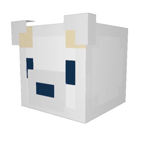 ThymineDimers Minecraft avatar head, 3D render