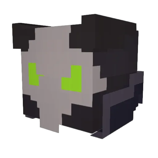 ThyrixG Minecraft avatar head, 3D render