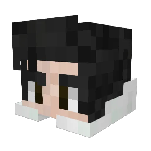 TiGeR_cz Minecraft avatar head, 3D render