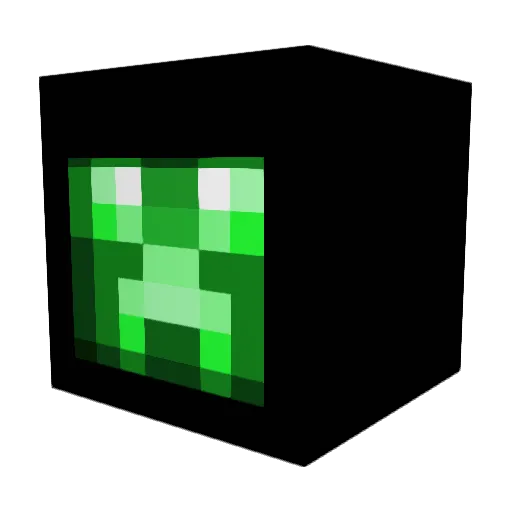 TiMMes Minecraft avatar head, 3D render