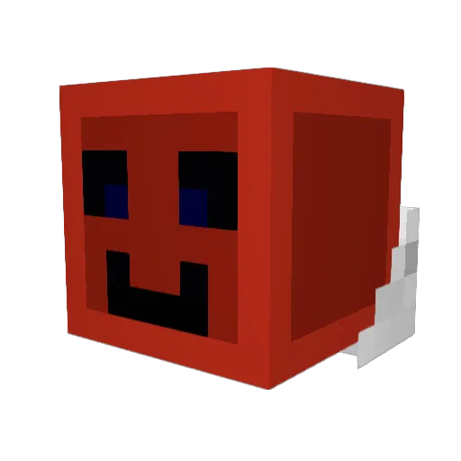 TiMiJ Minecraft avatar head, 3D render