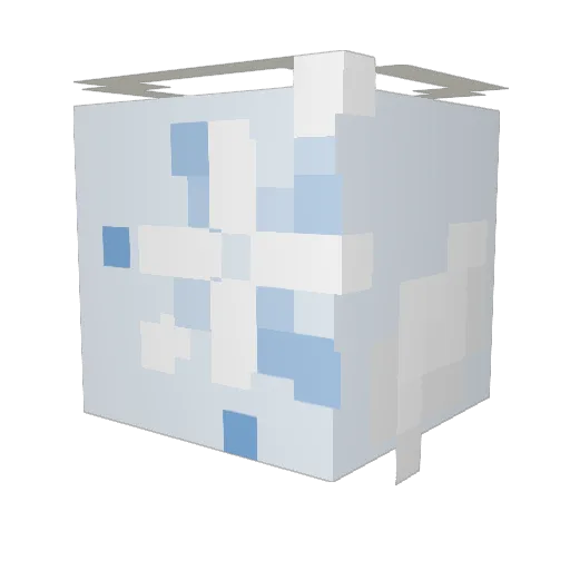Tiagin09 Minecraft avatar head, 3D render