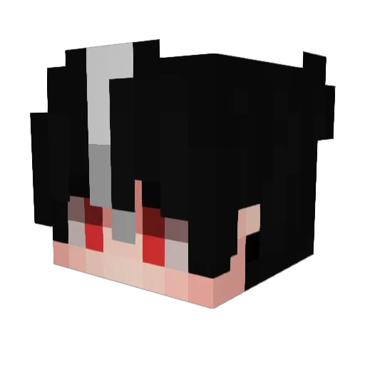 TiagoSugoi Minecraft avatar head, 3D render
