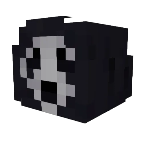 TianaYang Minecraft avatar head, 3D render