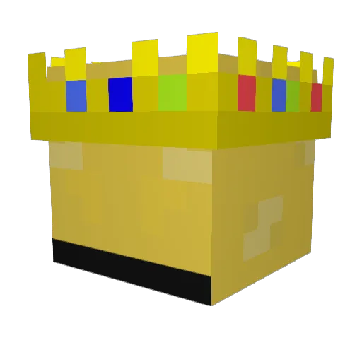 Ticl1k Minecraft avatar head, 3D render