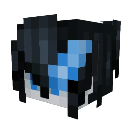 TideFantasy Minecraft avatar head, 3D render