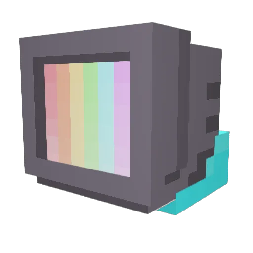 TidusLeonheart Minecraft avatar head, 3D render